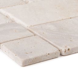 Wellker Natursteinmosaik Multiformat Travertin Ivory 3