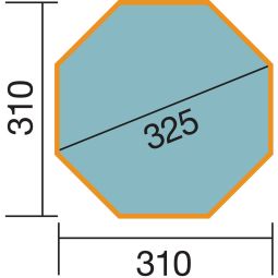 weka Massivholzpool 593 mit Übersteigleiter 3