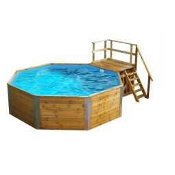 weka Massivholzpool 593 B2 Swimmingpool 7