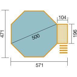 weka Massivholzpool 593 B2 Swimmingpool 3
