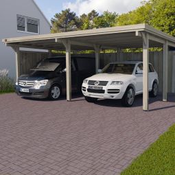 weka Doppelcarport 618 Unterstand 3
