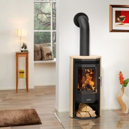 Justus Kaminofen Usedom 5 mit 3