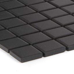 Wellker Keramikmosaik Feinsteinzeug Black matt 3