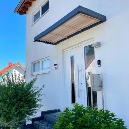 gutta Rechteckvordach BS Timber-Line anthrazit 10