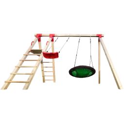 weka Tabaluga Doppelschaukel mit Nestschaukel 5