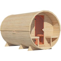 Karibu Fasssauna 3 naturbelassen 6