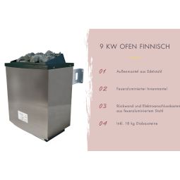 Karibu Fasssauna 2 naturbelassen 18