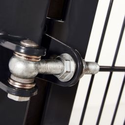 Wellker Flügeltor schwer Anthrazit 1-flügelig 8