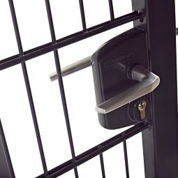 Wellker Flügeltor schwer Anthrazit 1-flügelig 5