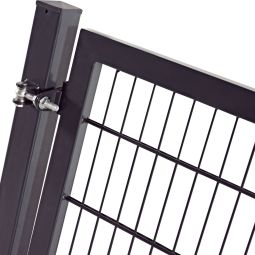 Wellker Flügeltor schwer Anthrazit 1-flügelig 6