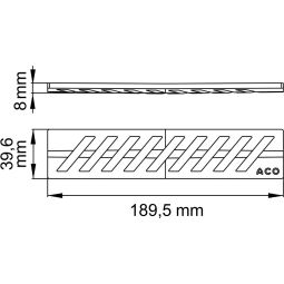 ACO ShowerDrain S+ Ersatz Abdeckung 4