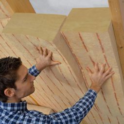 ISOVER Lanaé Dachdämmung Komplett-Set für 7