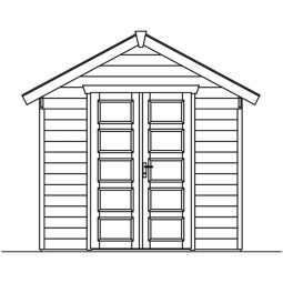 Skan Holz Gerätehaus Hengelo Geräteschuppen 4