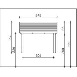 Skan Holz Vordach Paderborn Dach 5