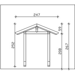 Skan Holz Vordach Siegen Dach 7