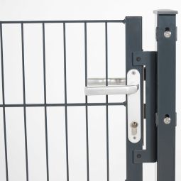 Wellker Flügeltor leicht Anthrazit 1-flügelig 3