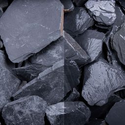 Schiefersplitt Canadian Slate natural 4