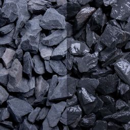 Bruchsteine Canadian Slate Schwarz 3