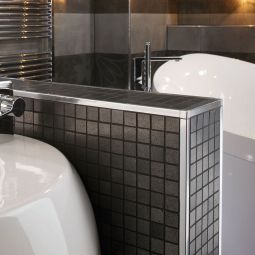 BLANKE Fliesenschiene CUBELINE Aluminium silberfarben 6