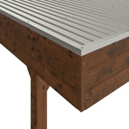 Skan Holz Doppelcarport Friesland mit 4