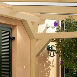 Skan Holz Terrassenüberdachung Siena Terrassendach 8