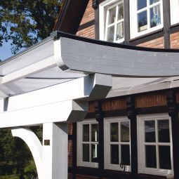 Skan Holz Terrassenüberdachung Verona Terrassendach 9