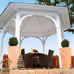 Skan Holz Pavillon Versailles Naturbelassen 7