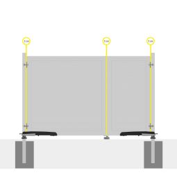 TraumGarten Doppeltorantrieb mit Steuerung 8