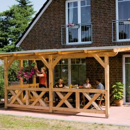 Skan Holz Seitenwand Andreaskreuze Douglasie 3