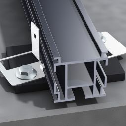 TraumGarten DreamDeck Bodenklammer für Alu-Unterkonstruktion 3