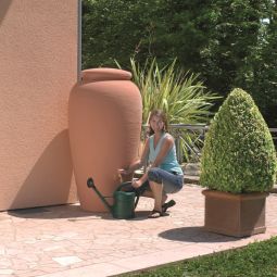 Garantia Regentonne, Regen-Amphore, terracotta Regenfass 5