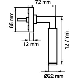 Karcher Fenstergriff Tasmania EF314 Edelstahl 3