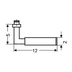 Karcher Türgriff-Garnitur Tasmania EPL31Q Edelstahl 3
