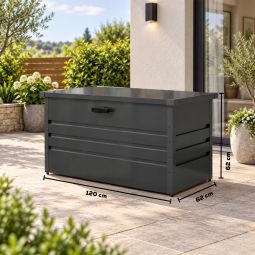 Wellker Gartenbox 400 L Metall 5