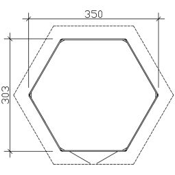 Skan Holz Gartenhaus Almelo Gartenhütte 9
