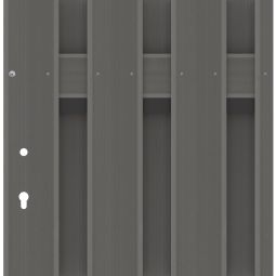 TraumGarten Sichtschutzzaun JUMBO WPC Tor 5