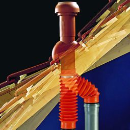 Klöber Flex-Anschlußschlauch Venduct mit verschweißtem 3