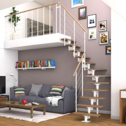 DOLLE Mittelholmtreppe Boston, inkl. einseitigem 3