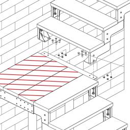DOLLE Zwischenpodest für Außentreppe Gardentop, 3