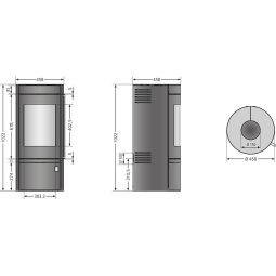 Justus Kaminofen Mino Top 2.0 4