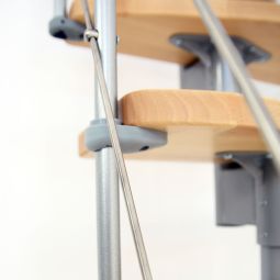 Minka Mittelholmtreppe Nizza grau Raumspartreppe 7