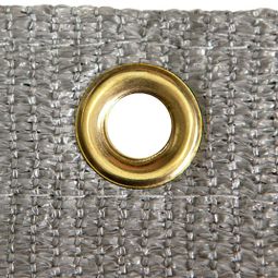 Windhager Balkonblende SYLT grau weiss 7