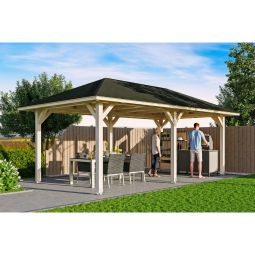 Skan Holz Pavillon Orleans Naturbelassen 4