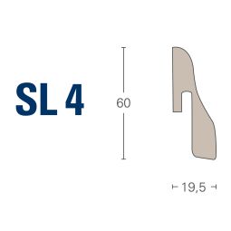 Parador Sockelleiste furniert Eiche E001 4