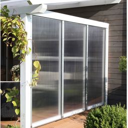 Skan Holz Seitenwand Polycarbonat Naturbelassen 3