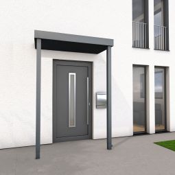 gutta Rechteckvordach BS Plus mit 3