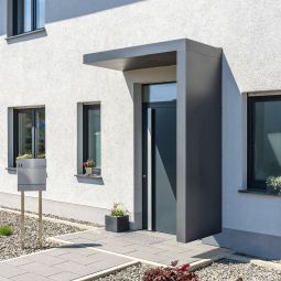 gutta Rechteckvordach BS Plus mit 3