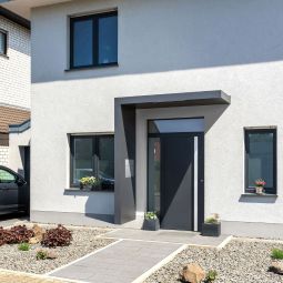 gutta Rechteckvordach BS Plus mit 17