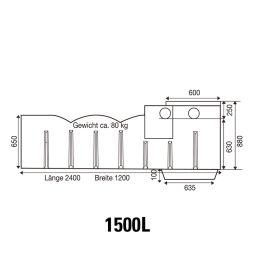 Rewatec Zisterne Flachtank F-Line 3