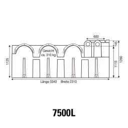 Rewatec Zisterne Flachtank F-Line 6